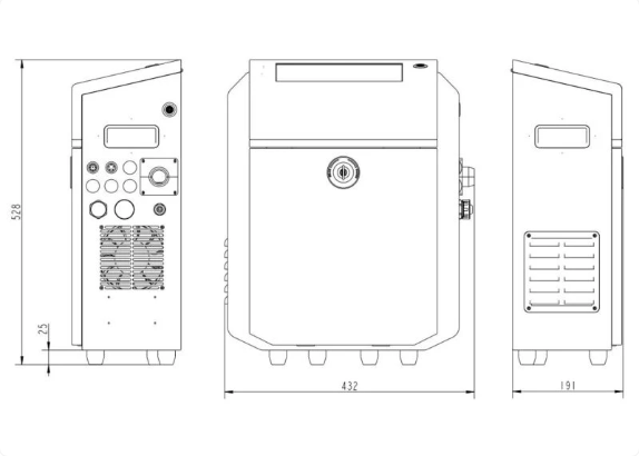 картинка Лазерный маркиратор Cyklop CM 800C (CO2) от Trace-X